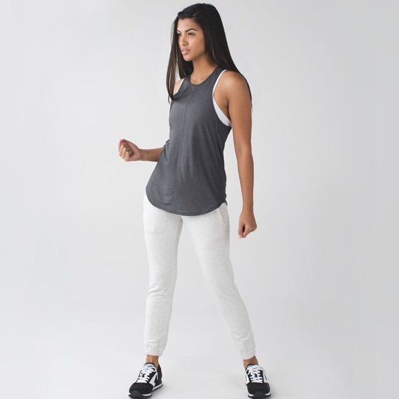 Lululemon Essence Tank Heathered Deep Coal - Picture 1 of 11